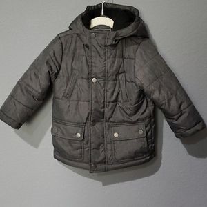 Boy's Charcoal Parka